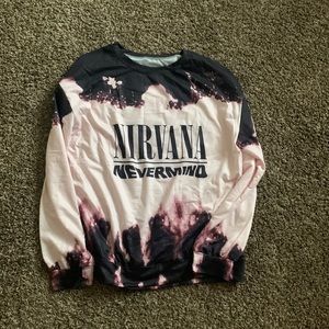 LongSleeve Nirvana/Nevermind Top, Xl